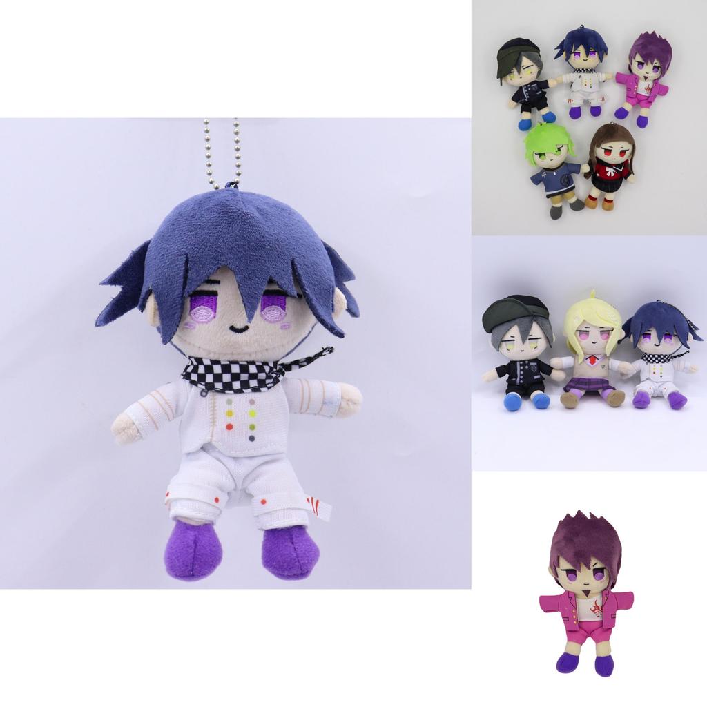 Очаровательная плюшевая кукла Danganronpa V3 с мягким наполнителем из PP-хлопка 15 см Коллекционная игрушка