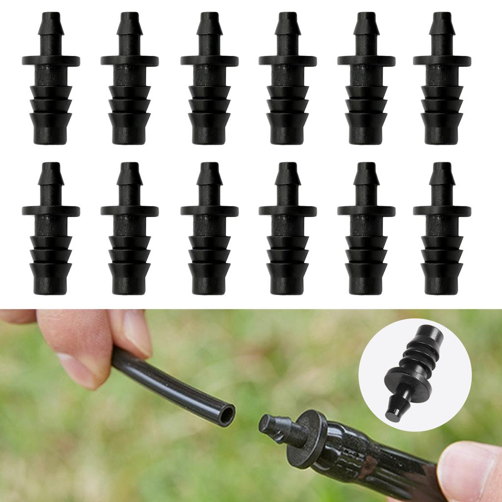 4/7mm Hose to 8/11mm Hose Waterstop Connectors Multi-Barbed Pipe End Plugs Garden Water Irrigation Tube End Caps 20/50/100Pcs