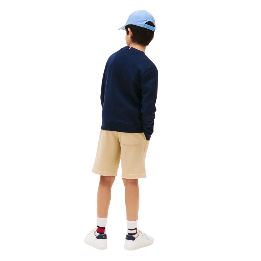 Tommy Hilfiger Childrens/Kids Cotton Blend Crew Neck Regular Sweatshirt