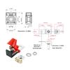 30A-300A Battery Terminal Mount Mrbf Fuse Block Kit 58V With Single Stud 5/16" Marine Rated Battery Fuse For Boat Truck Rv
