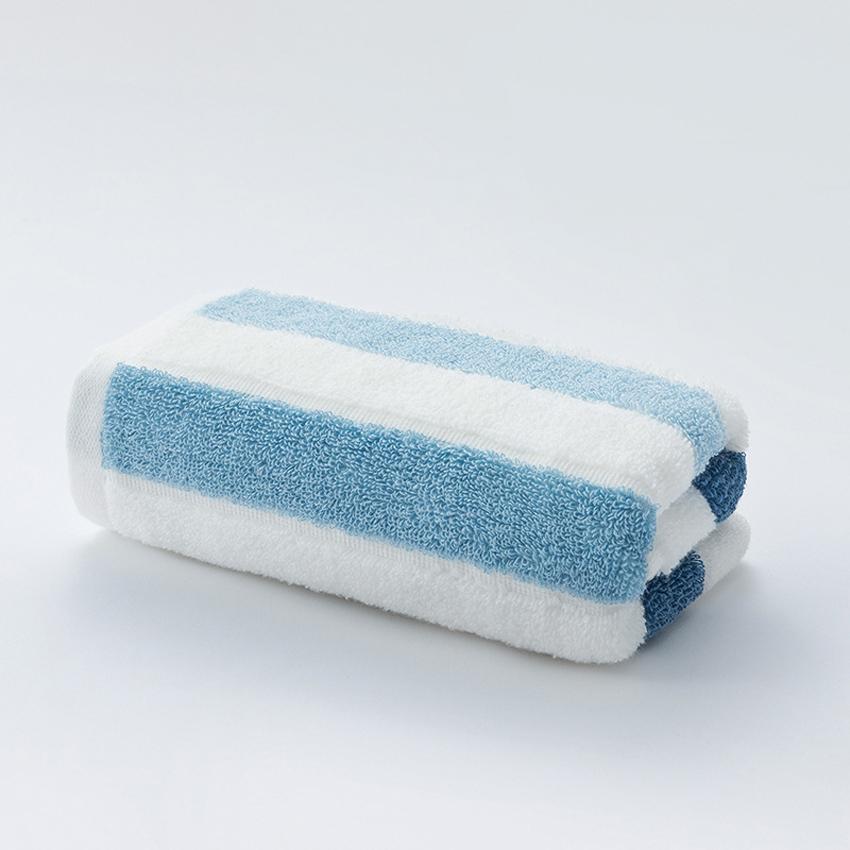 Чистое хлопковое полосатое полотенце для лица цвета радуги 34x76 см, мягкие полотенца для рук для взрослых и детей, прочное впитывающее полотенце для ванной, спа, спорта