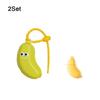 2Set 2 In 1 Banana Shape Toothbrush Cover Dustproof Toothbrush Dust Clamp  Travel