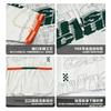 Mens Quick-Dry Cycling Jersey Short Sleeve Breathable Moisture-Wicking Mountain Bike Top With Color Block Design