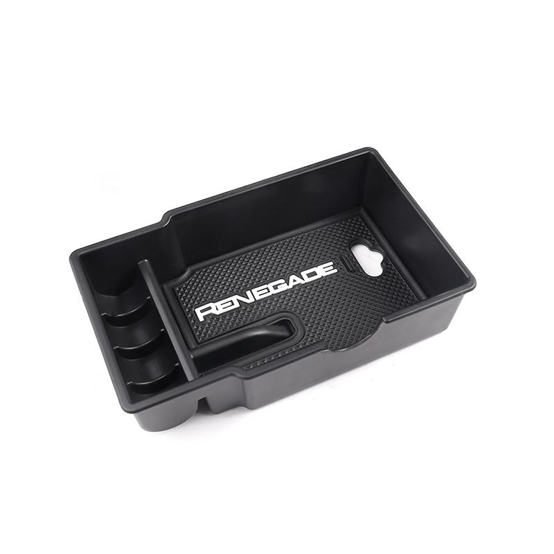 For Jeep Renegade BU 2015 2016 2017 2018 2024 2025 Car Central Armrest Box Storage Tray Accessories