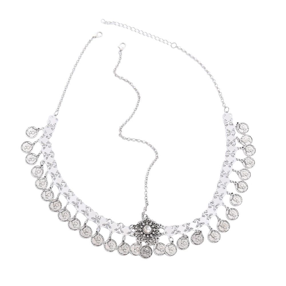 Tassel Forehead Chain Gold Silver Ethnic Style Headwear New Women's Headwear Women