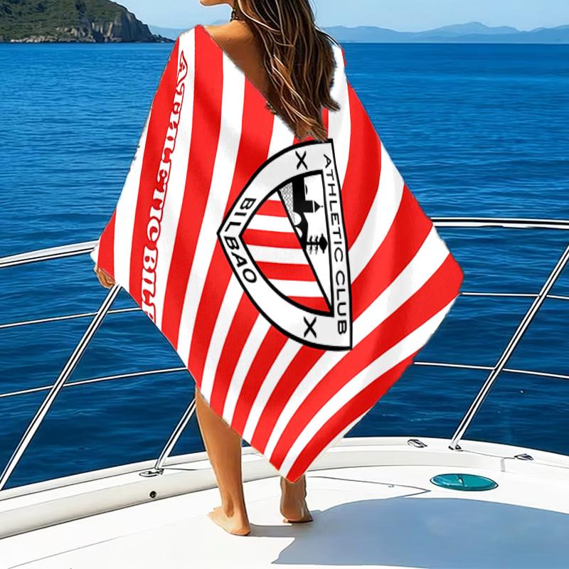 Football Athletic Beach Towel - Soft, Absorbent Microfiber, Lightweight, Ideal for The Beach, Parties, Travel, Camping fan gifts