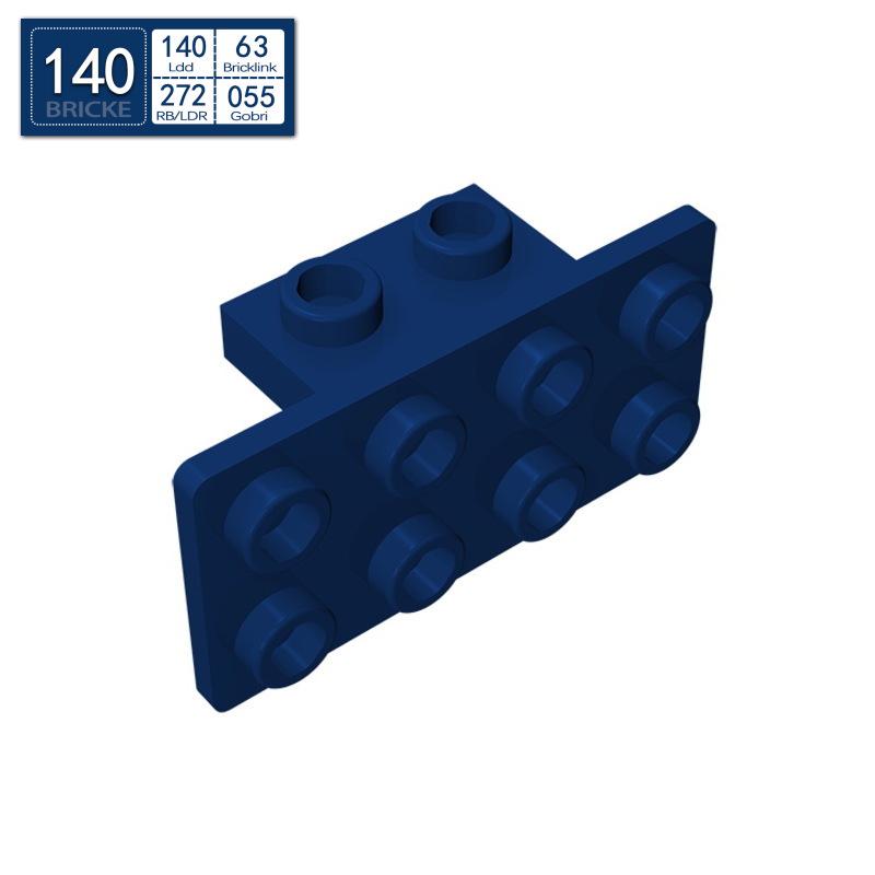 BRICKE 1x2-2x4 Кронштейн, Совместим с строительными блоками Lego 93274/21731