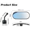 Car Rearview Mirror Rear View Mirrors for Baby 360 Adjustable Automotive Interior Mirrors Cars Mirror Rear Facing Kids Observing (Adhesive Base)