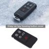 5 Button Remote Car Key Fob Case For Volvo XC60 XC 70 V70 S60 S80.