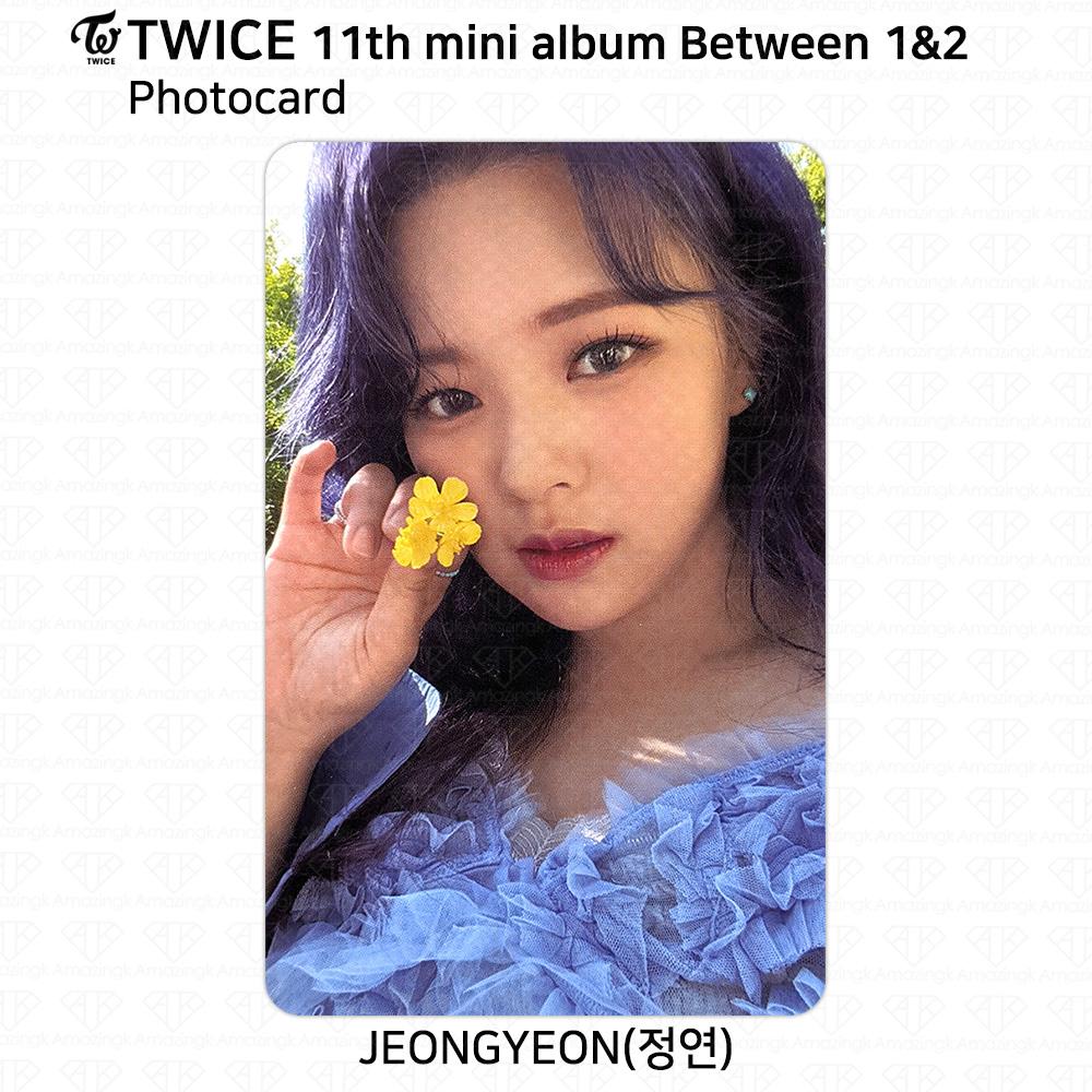 Twice 11-й мини-альбом между 1 и 2 Чонён Фотокарточка Открытка Polaroid POB