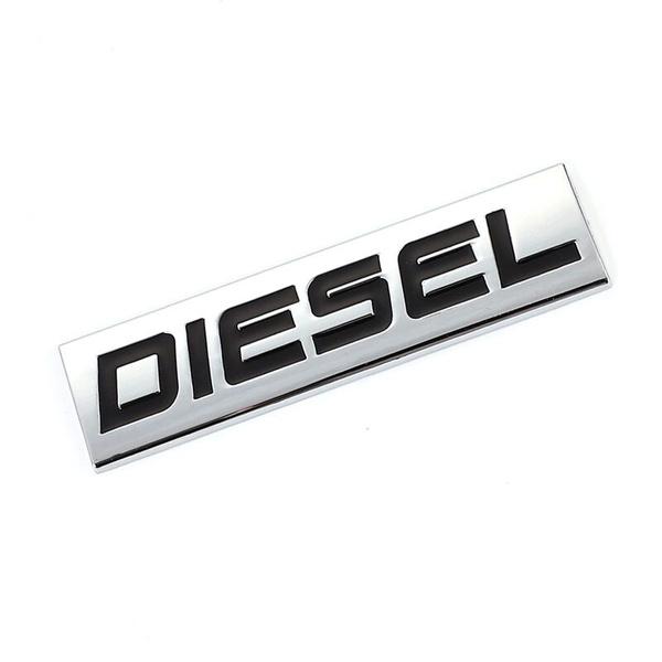 Автомобильная наклейка Diesel Логотип Эмблема Значок 3D Металлические автомобильные наклейки Стайлинг автомобиля