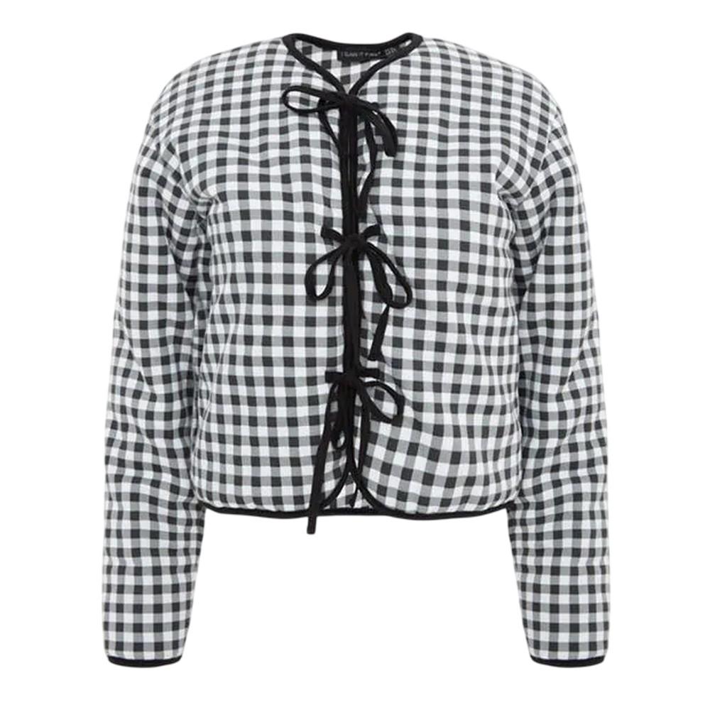 I Saw It First Womens/Ladies Gingham Jacket