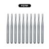 10Pcs/Box WellCK FG Dental Carbide Burs Dia 1.6mm For High Speed Tungsten Steel Burs FG330 FG556 FG245 FG34