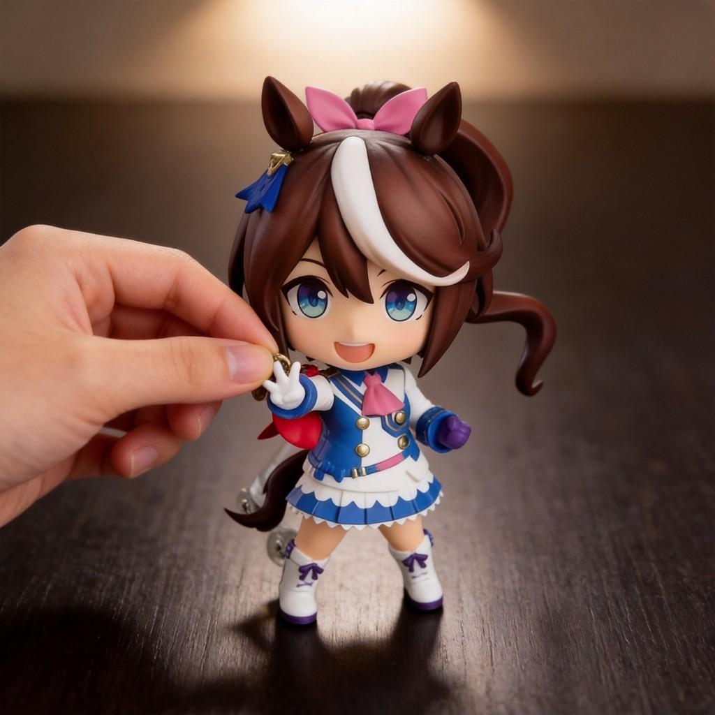 ПВХ фигурка Uma Musume, модель, игрушка со сменными лицами для коллекционеров и фанатов