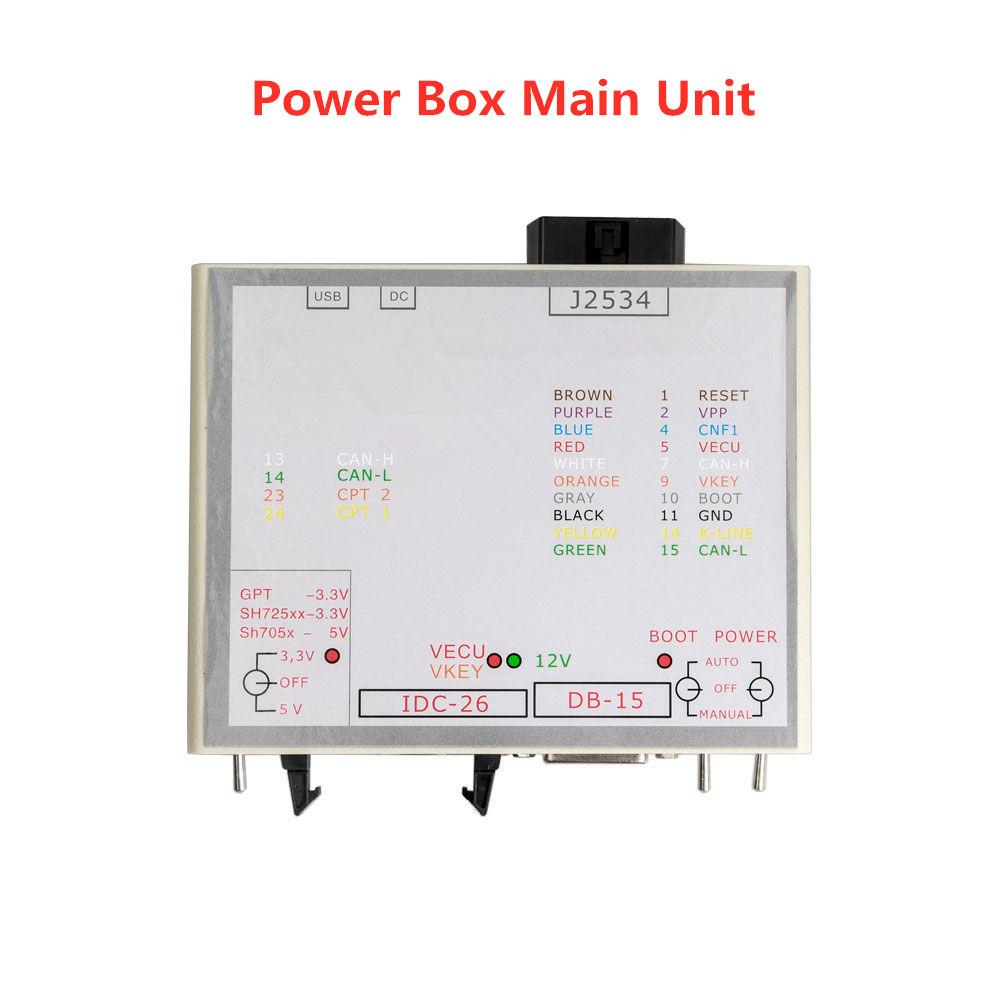 Новый Power Box JTAG для Hitachi KTM FLASH Через j2534 Работает Для KTM FLASH ECU-Soft OBD Программатор ECU Power BOX Быстрая доставка