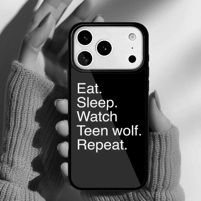 Чехол для телефона «Волчонок» (Teen Wolf) для iPhone 17 Air 16e 15 14 13 Pro Max Задняя крышка для 12 11 Pro Coque
