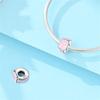 Серебро 925 Пробы Розовая Серия Десерт Торт Сердце Камера Шармы Бусины Для Женщин Подходят к Браслету DIY Подарок на День Рождения