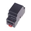 1PC DIN Rail PLC Junction Box Plastic Electronics Box Project Case 4Colors 88x37x59mm 35-Rail Mounting Instrument Housing