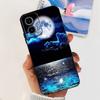 For Motorola Moto G34 XT2363-2 Fashion Dragon Metal Style Pattern Black Silicon Cases For MotoG34 G 34 5G Soft TPU Phone Cases