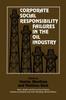 The Corporate Social Responsibility Failures In the Oil Industry Book