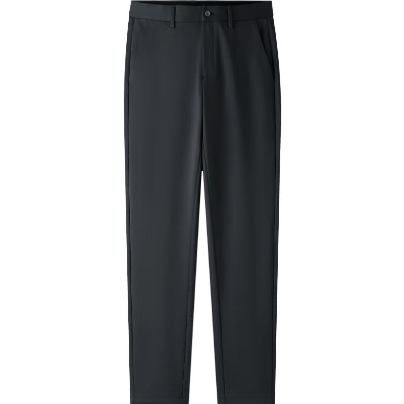 HLA Men's Slim Fit Light Business Casual Pants