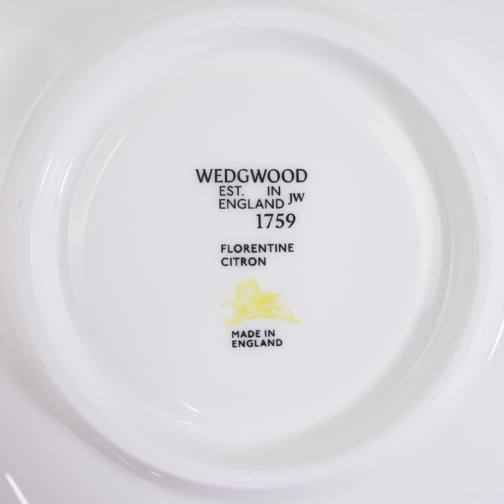 Wedgwood Florentine Citron Чашка для чая с блюдцем и