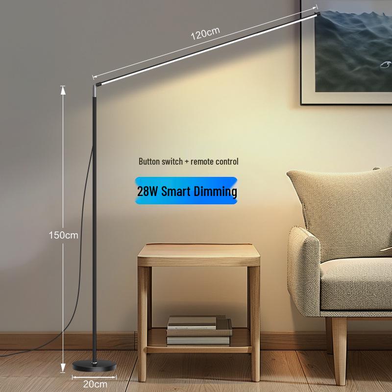 Super Bright T98 LED Floor Lamp for Living Room, Bedroom, or Study - Eye Protection and Ambient Lighting.
