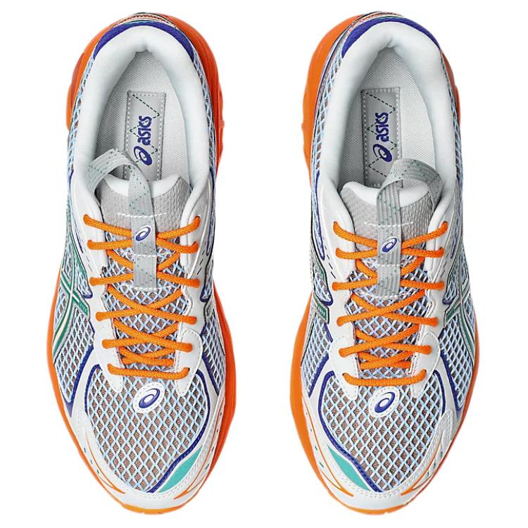 Kiko Kostadinov x ASICS UB7-S GT 2160 Лава Оранж Унисекс Кроссовки Белый Яшма-Зеленый 1203A491-800