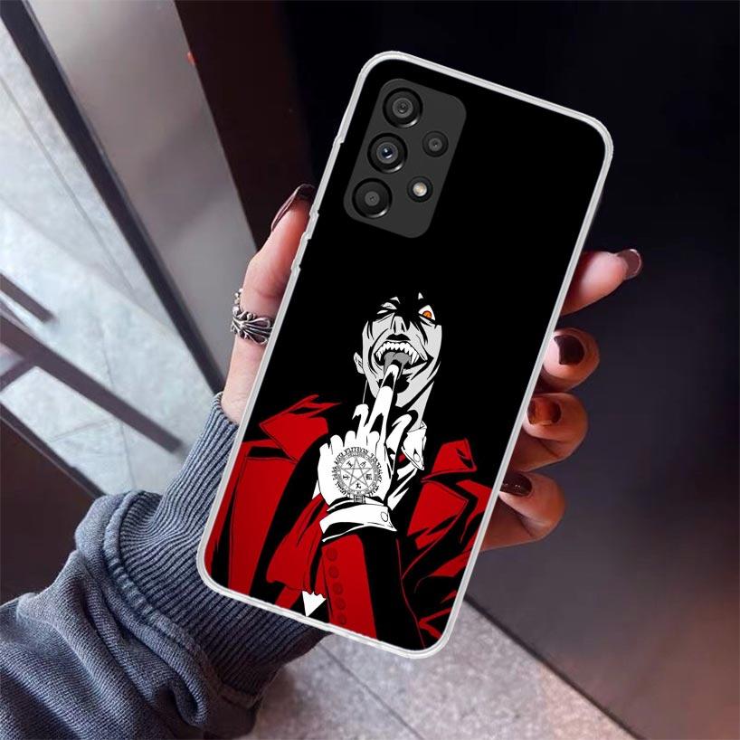 Чехол для телефона A-Alucard Hellsing Anime для Samsung Galaxy A17 A57 A37 A16 A26 A36 A56 A15 A25 A35 A55 A14 A13 A54 A53 A34 A24 A33 A