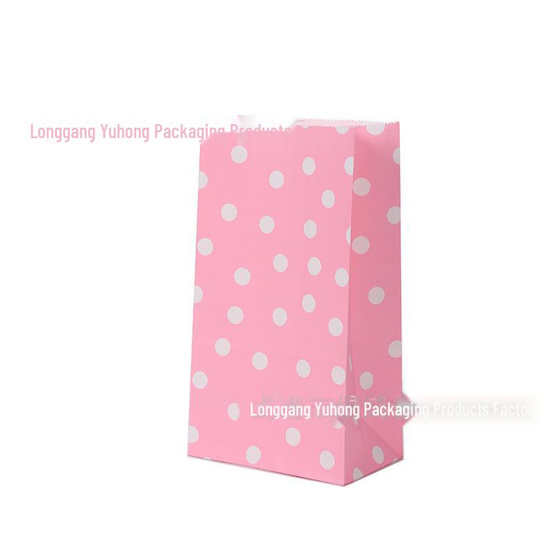 Пакеты для конфет из крафт-бумаги на заказ — красочные, милые, с квадратным дном