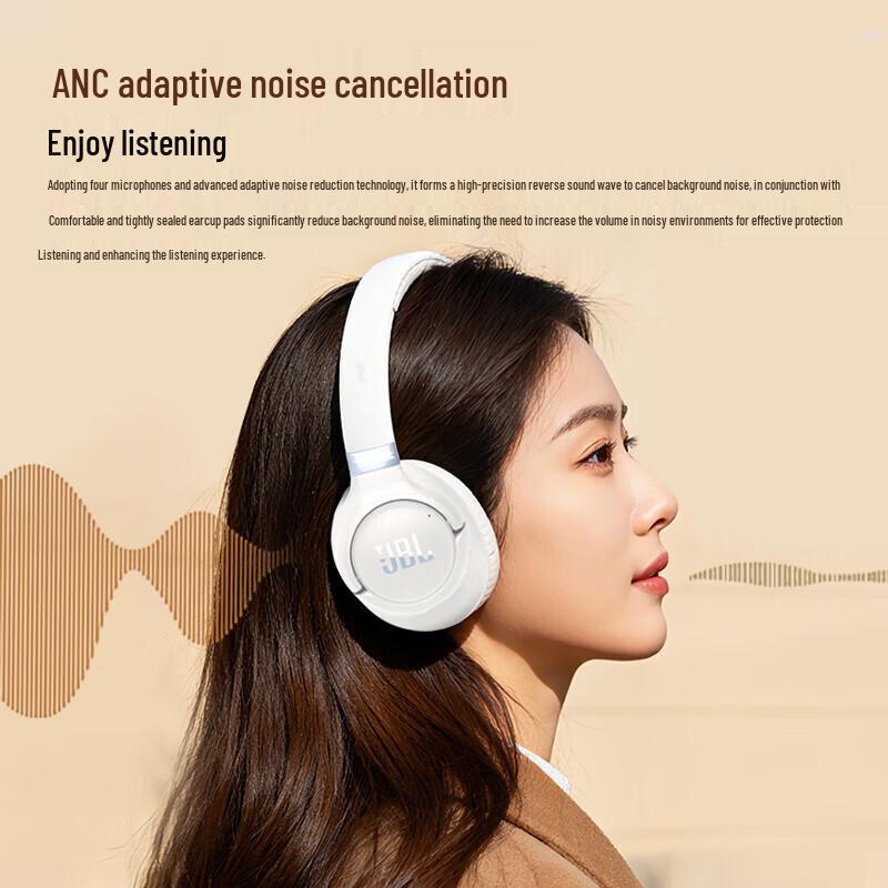 JBL Tune 780NC Over-Ear Active Noise Cancelling Headphones