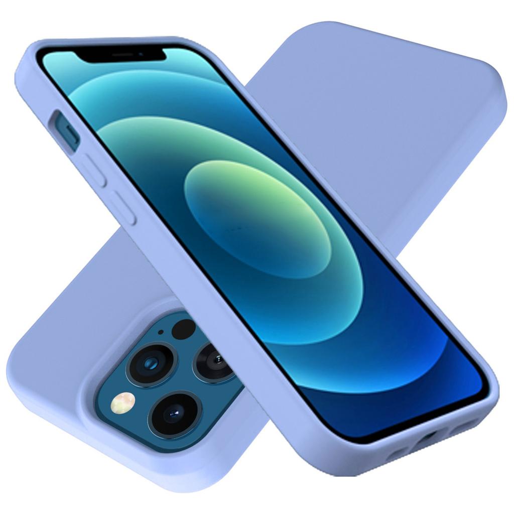 Силиконовый Чехол Совместимый с Pro Max 2021, 6,7 Дюйма - Гибкий Чехол для Телефона Полная Защита Корпуса Бампер Для Женщин Мужчин