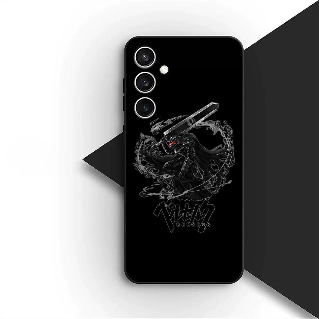 Мультяшный чехол из силикона с изображением Гатса из Берсерка для Apple iPhone 16 14 15 Plus 11 Pro Max 16E ProMax + 15Plus 16+ 14+ Чехол для телефона