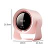 Mini Desk Fan Air Cool Fan Compact Tabletop Personal Fans Hanging Quiet Cooling Fan for Car Dorm Hiking Travel Household