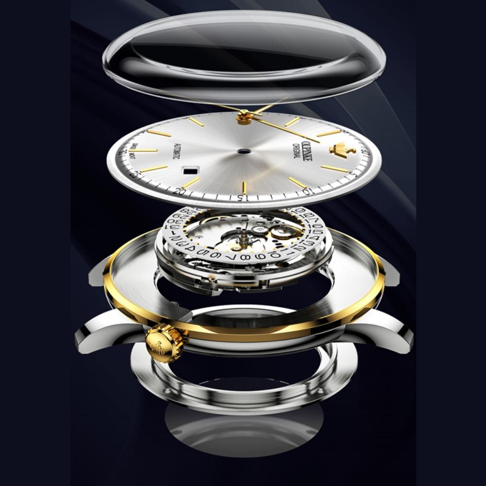 OUPINKE Мужские часы Модные механические часовщики Высококачественные часы