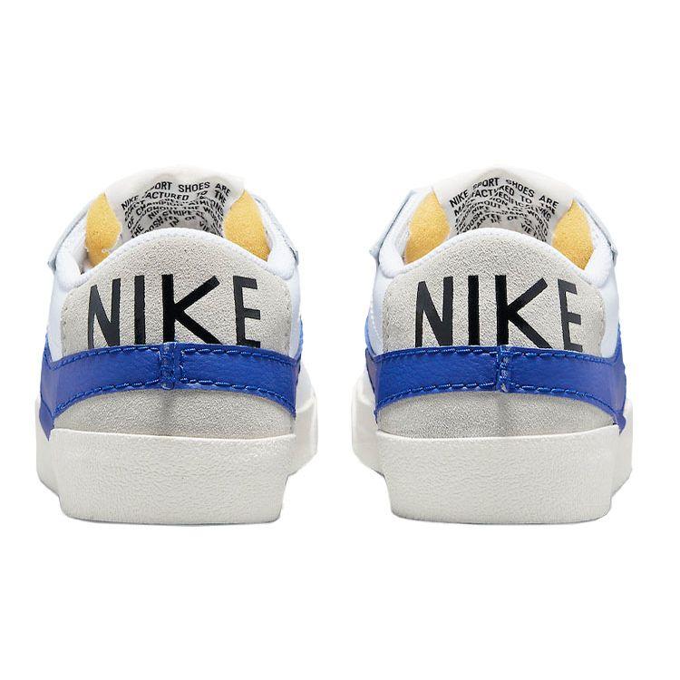 Nike Blazer Low 77 Jumbo White Old Royal Мужские кроссовки Light-Bone Sail DQ8768-100