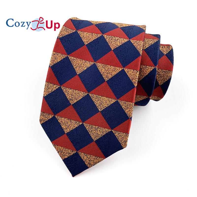 3,15 дюйма(8 см) Модный мужской галстук в клетку с узором PaisleyTies для свадьбы