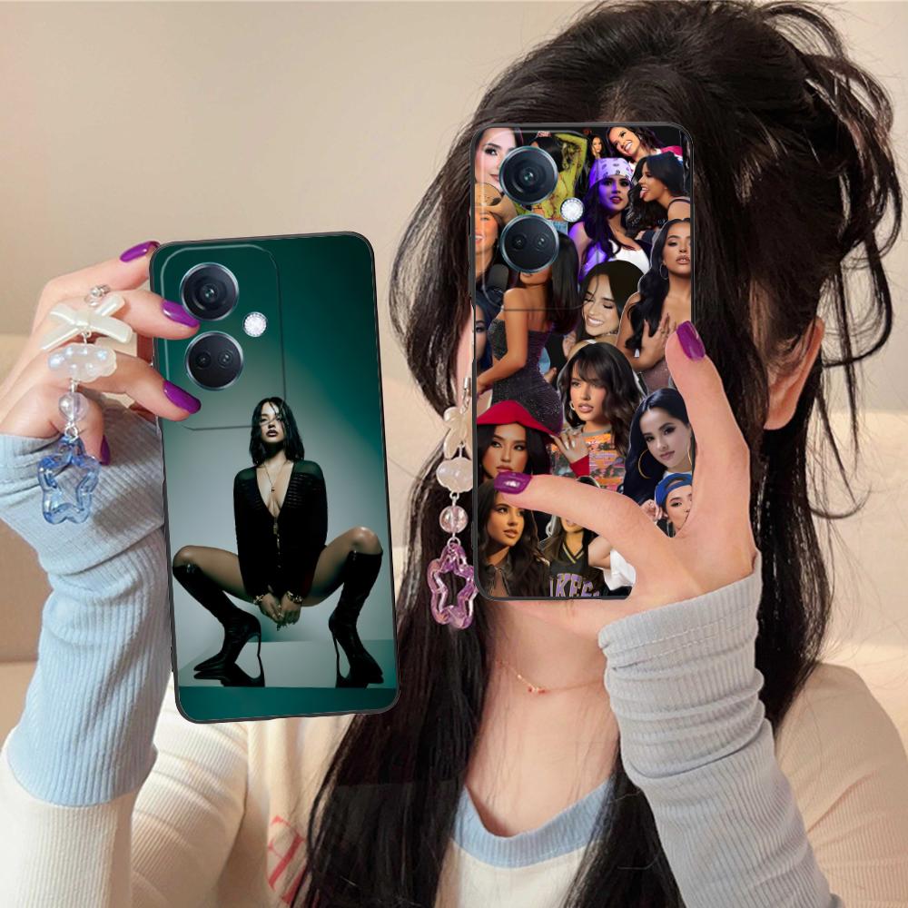 Модный матовый чехол из ТПУ Becky G для мобильного телефона OPPO Reno 14 13 12 11 10 9 8 7 6 5 F T Pro 5G с цветной печатью