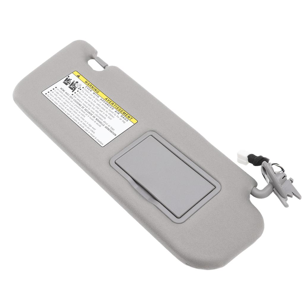 Козырек от солнца в салон автомобиля Боковой козырек от солнца автомобиля Козырек от солнца Козырек в сборе Серый Блокирующий УФ 852013K010QD Замена для Sonata 2006‑2008