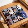 Чехол для телефона Charlie Z-Zhou для Samsung Galaxy A20, 21s, 22, 31, 32, 52, 53, 72, 73, 80, 91, Мягкий черный корпус