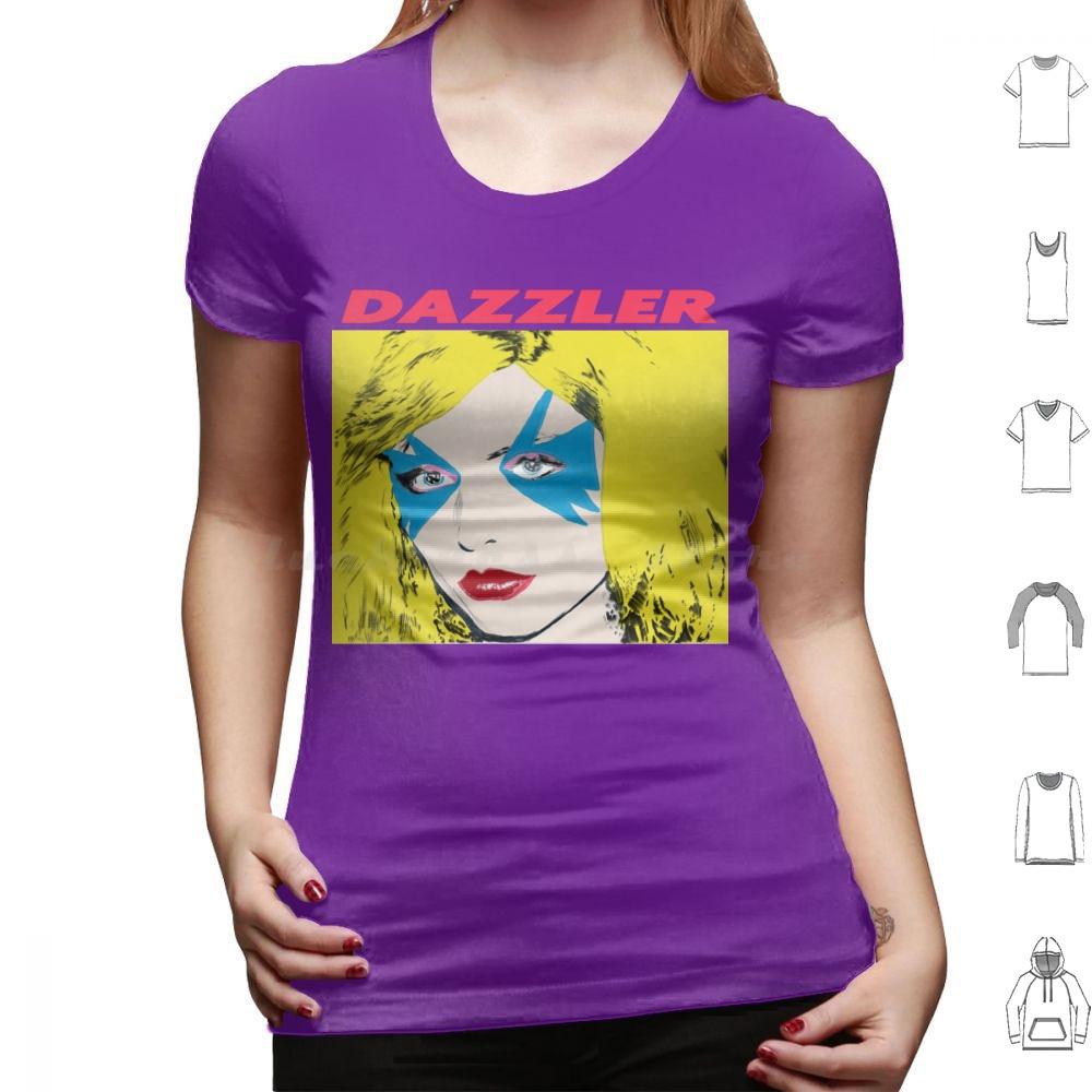 Dazzler T Shirt Big Size 100 Cotton Superhero Pop Star Star Album Cover Mash Up Pulp2pixel Mutant Dazzler X Men 1980 S