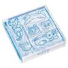 King Jim Stamp Transparent Ice Mark 6-Piece Set Cat CLSS-005