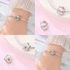 S925 Silver Apple Puppy Beads String Cat Animal Beads Fit Bracelet Accessory Diy Anniversary Fine Gift Jewelry