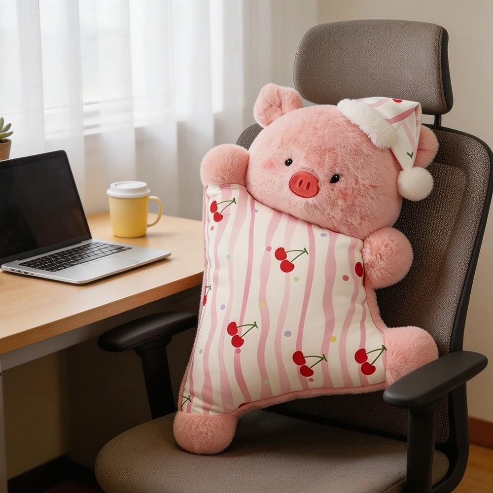 Squishy Cartoon Stuffed Character PP Cotton Filling Sleeping Cushion Pajama Party Decoration