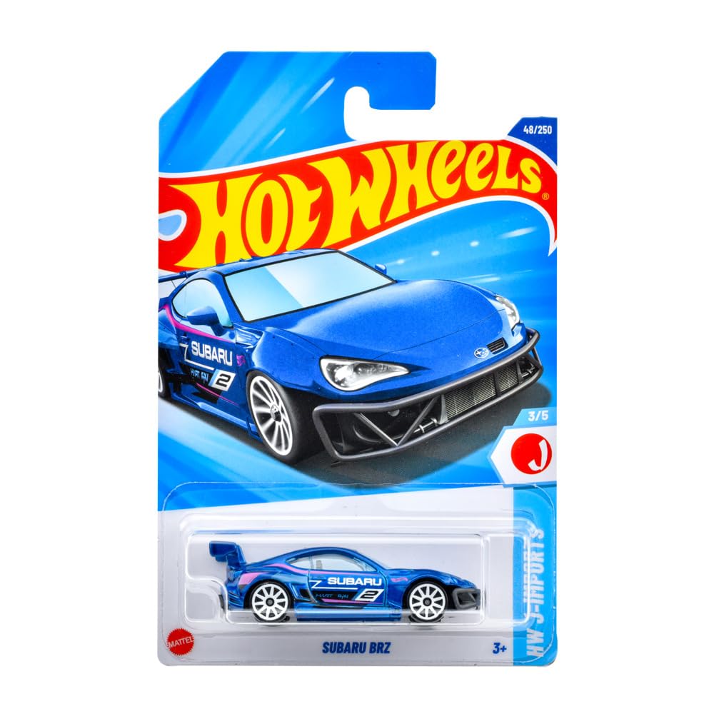 Hot Wheels Basic Car Subaru BRZ Pandem Kit игрушечная мини-машинка для детей от 3 лет и старше синяя JFN54