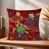 Cartoon CClarence fun  Cushion Cover Pillow Cover Decor Pillowcase Printed Cushion Case for Couch