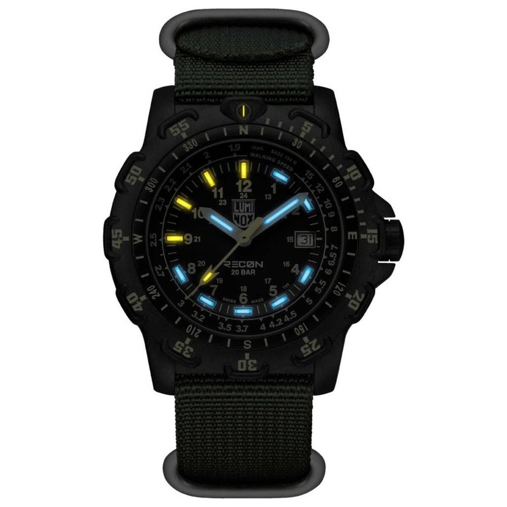 Б/у Luminox Luminox XL.8826.MI Recon Military Черно-зеленый Сапфировое стекло