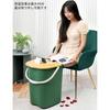 KazeSo Foot Bath, Foot Bath Bucket, Foot Massager, Large Capacity, Multi-Function, Foot Cleaning, SPA Footbath, Cold Foot Relief, Fatigue Relief, Rela