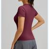 New Summer Women's Sports Tights Yoga Wear Short sleeved Tops Female Running Fitness T-shirts