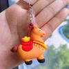 1/4Pcs Cartoon Cute Horse Charm Keychain Car Key Pendant Exquisite Doll 2026 Horse Year Gift